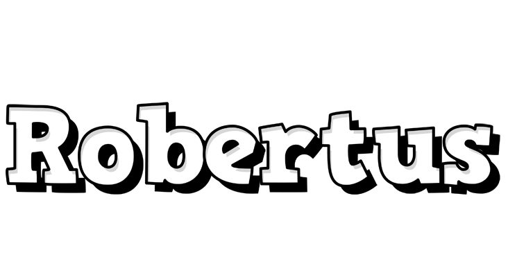 Robertus snowing logo