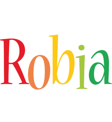 Robia birthday logo