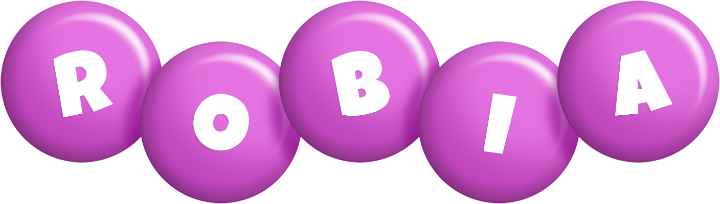 Robia candy-purple logo