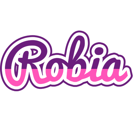 Robia cheerful logo