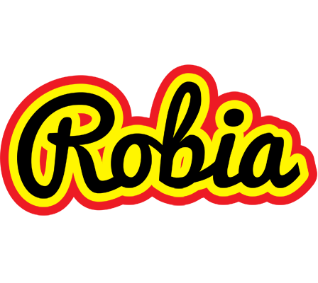 Robia flaming logo