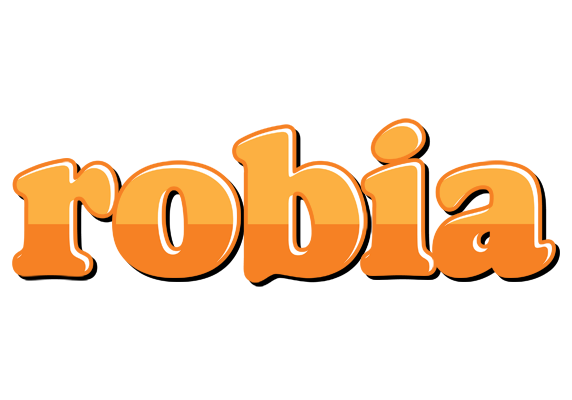 Robia orange logo