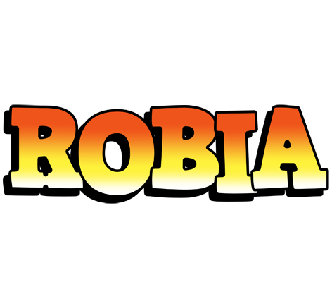Robia sunset logo