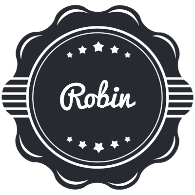 Robin badge logo