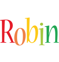 Robin birthday logo