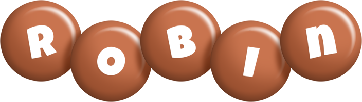 Robin candy-brown logo
