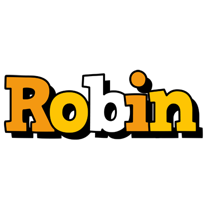 Robin cartoon logo