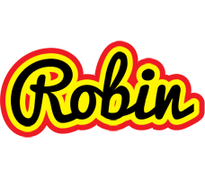 Robin flaming logo