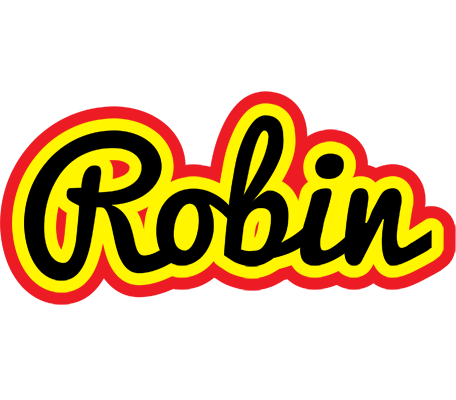 Robin flaming logo