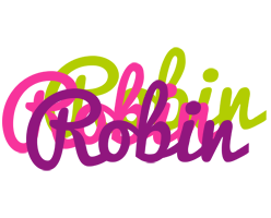 Robin flowers logo