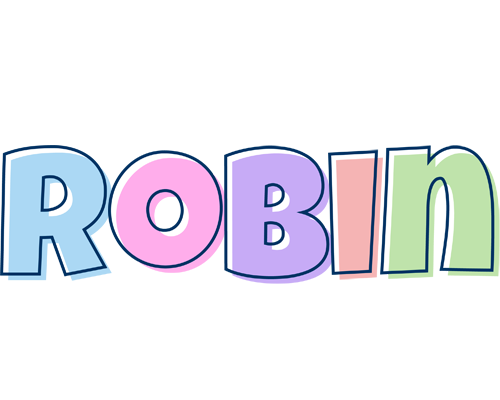 Robin pastel logo