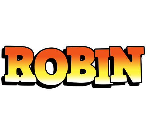 Robin sunset logo