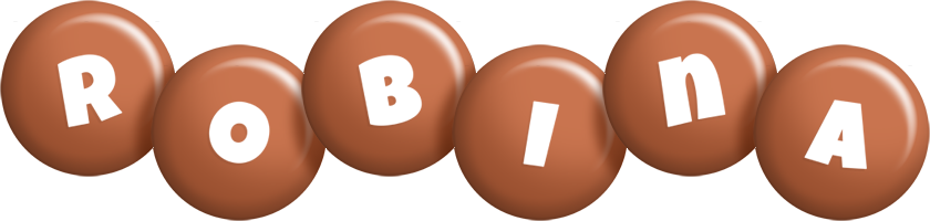 Robina candy-brown logo