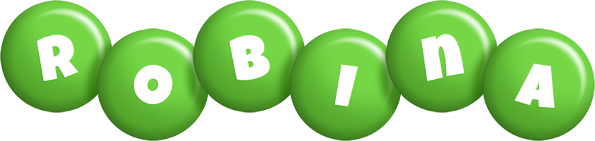 Robina candy-green logo