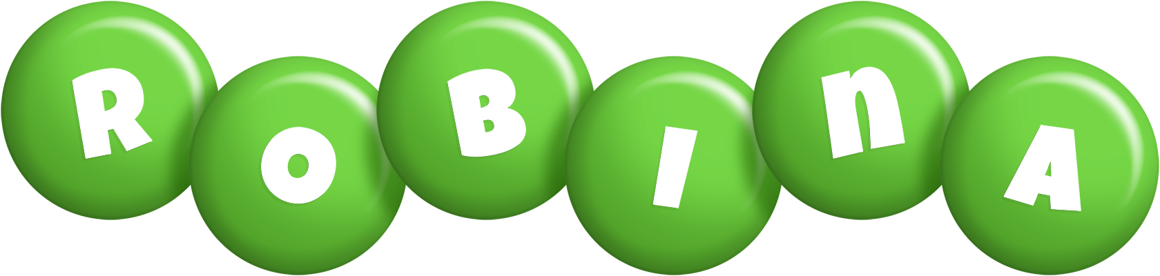 Robina candy-green logo