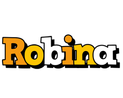 Robina cartoon logo