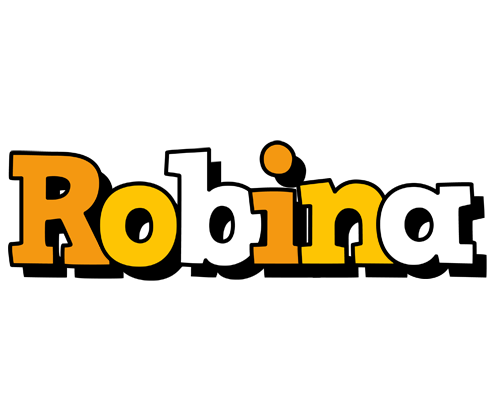 Robina cartoon logo
