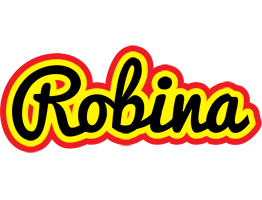 Robina flaming logo
