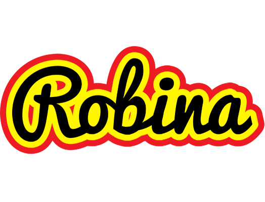 Robina flaming logo