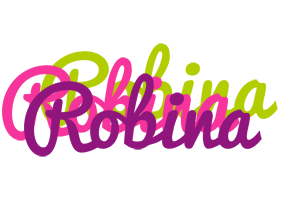 Robina flowers logo