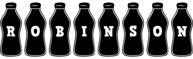 Robinson bottle logo