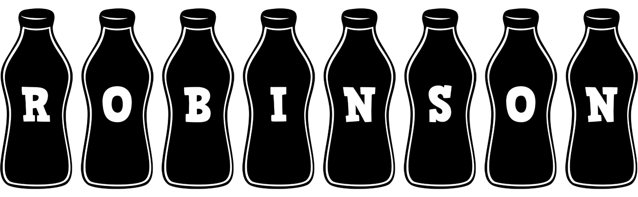 Robinson bottle logo