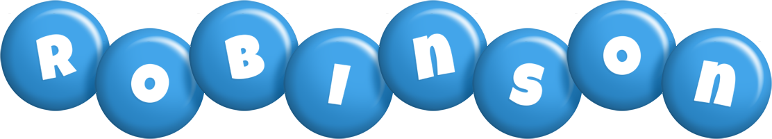 Robinson candy-blue logo