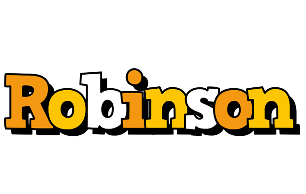 Robinson cartoon logo