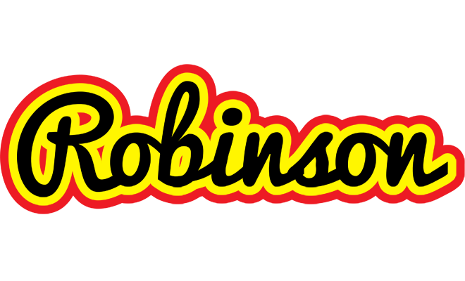 Robinson flaming logo