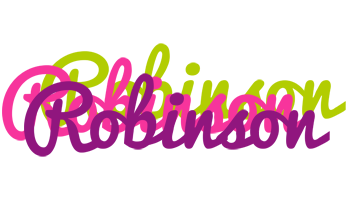 Robinson flowers logo