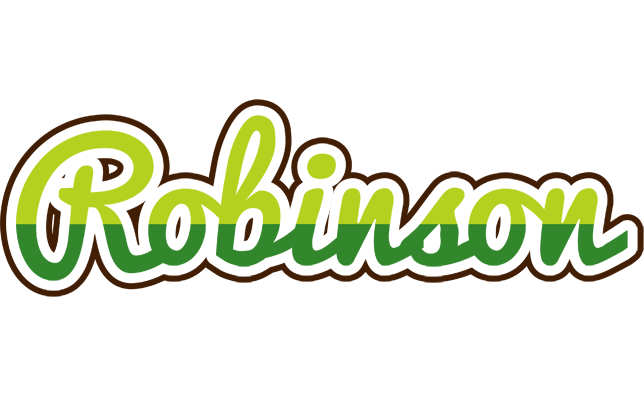 Robinson golfing logo