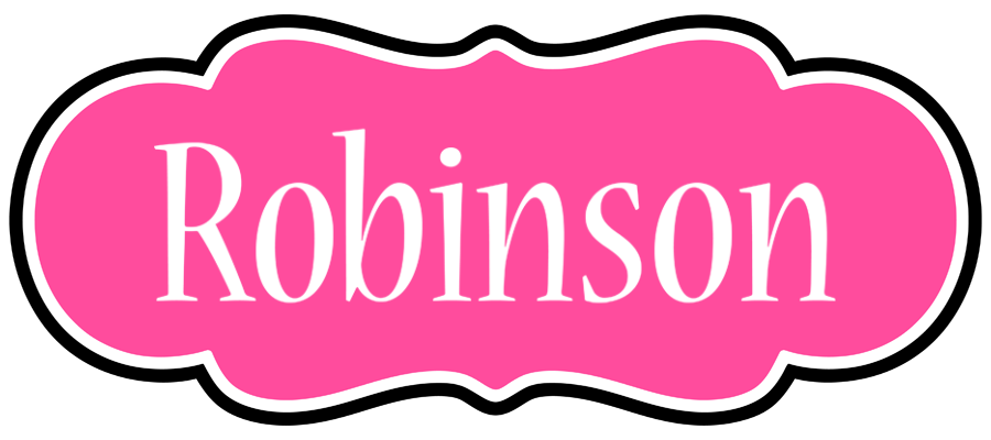 Robinson invitation logo