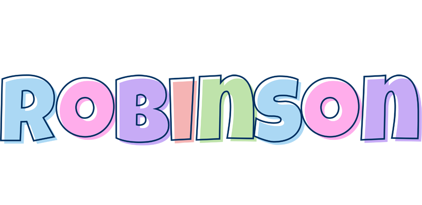 Robinson pastel logo