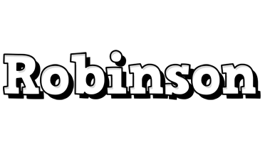 Robinson snowing logo
