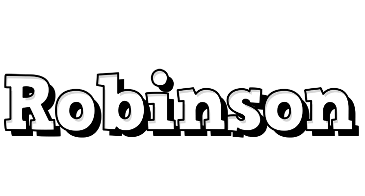 Robinson snowing logo