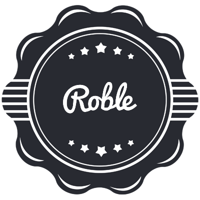 Roble badge logo