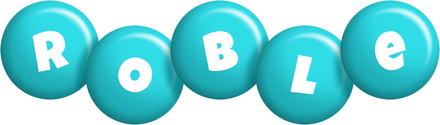 Roble candy-azur logo