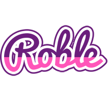 Roble cheerful logo