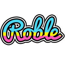 Roble circus logo