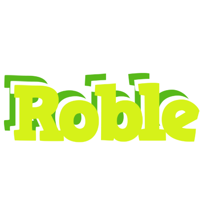 Roble citrus logo