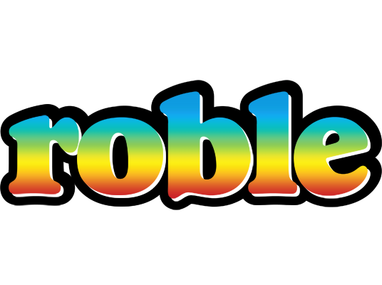 Roble color logo