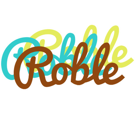 Roble cupcake logo