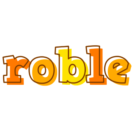 Roble desert logo