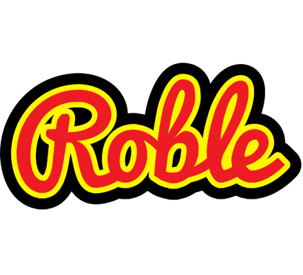 Roble fireman logo