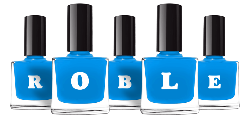 Roble glossy logo