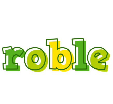 Roble juice logo