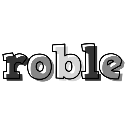 Roble night logo