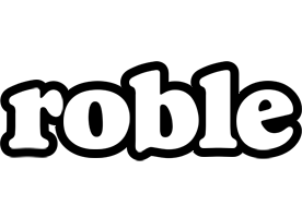 Roble panda logo