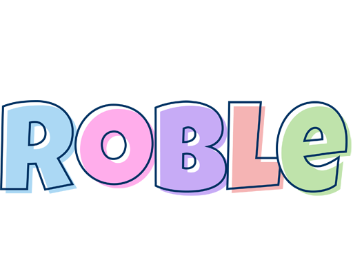 Roble pastel logo