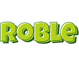 Roble summer logo